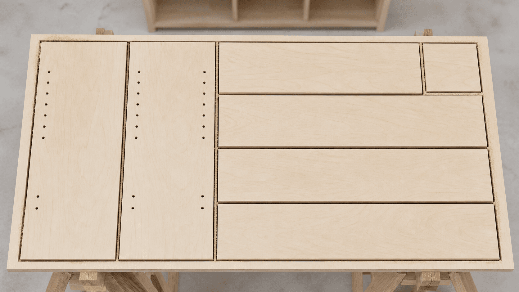 How to Turn a Shelf or Cabinet Design Into a Cut List