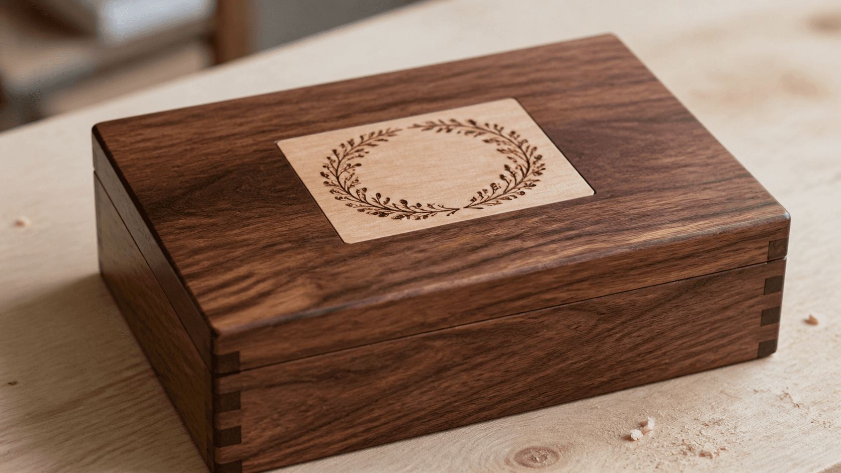 How to Add a Custom Engraved Sign to a Wood Project