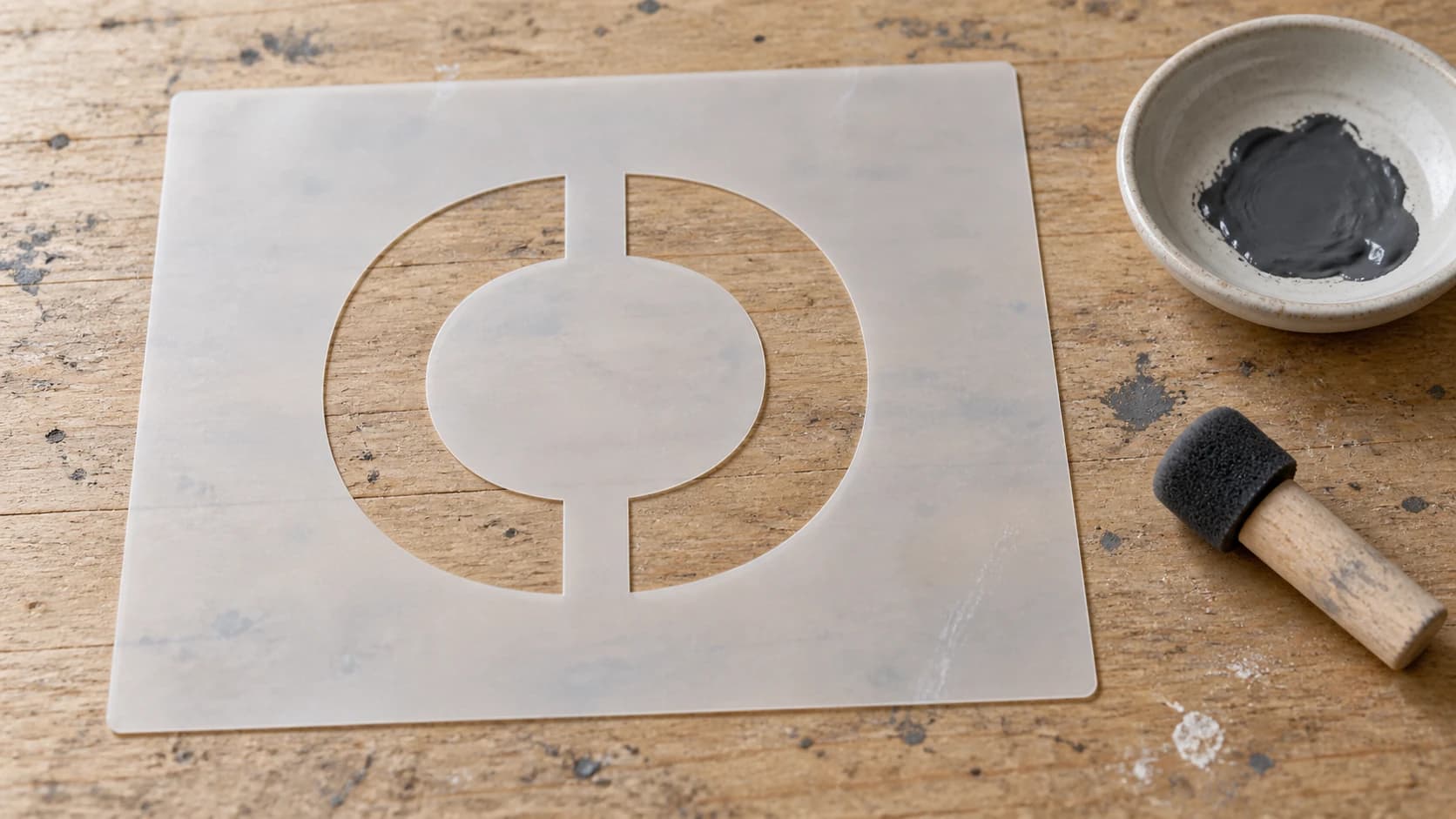 How to Make Custom Stencils with a Laser Cutter or Cricut