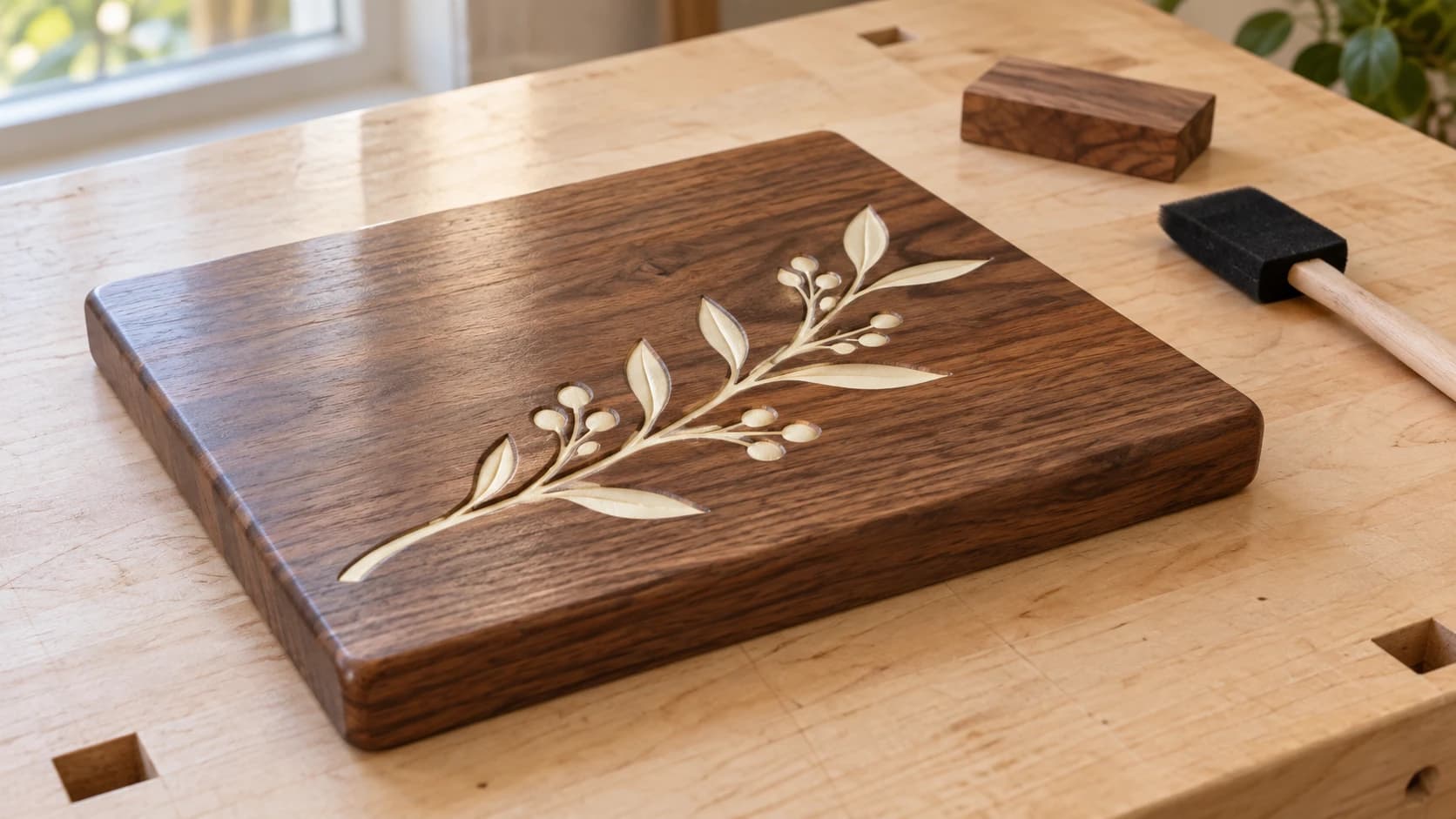 How to Finish Laser Engraved and CNC Projects: Staining, Painting, and Sealing